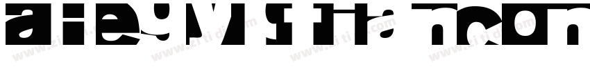 AIEgyptianCondensedM字体转换