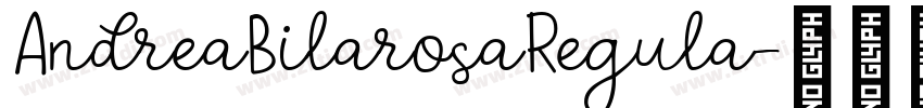 AndreaBilarosaRegula字体转换