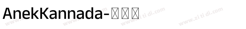AnekKannada字体转换