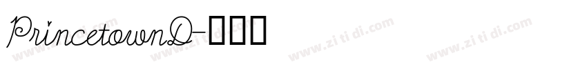 PrincetownD字体转换