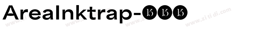 AreaInktrap字体转换