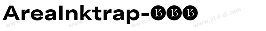 AreaInktrap字体转换