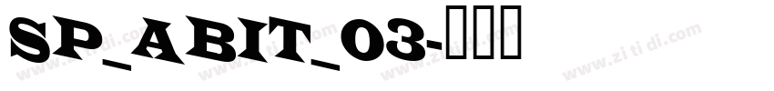 SP_Abit_03字体转换