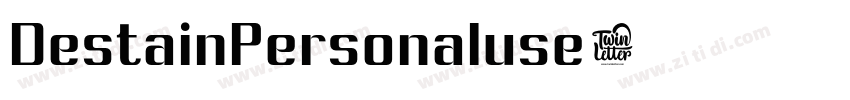 DestainPersonaluse字体转换