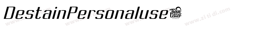 DestainPersonaluse字体转换