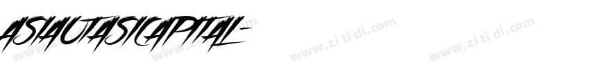 AsiaOtasiCapital字体转换