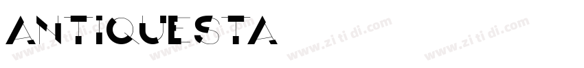 Antiquesta字体转换