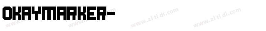 OkayMarker字体转换