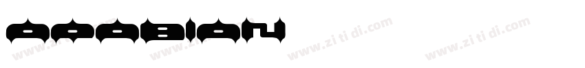 ARABIAN字体转换