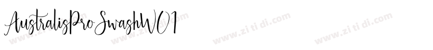 AustralisProSwashW01字体转换