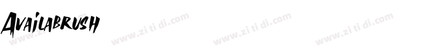 Availabrush字体转换
