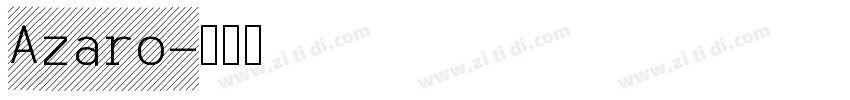 Azaro字体转换