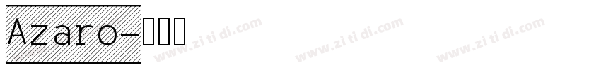 Azaro字体转换
