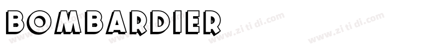 Bombardier字体转换