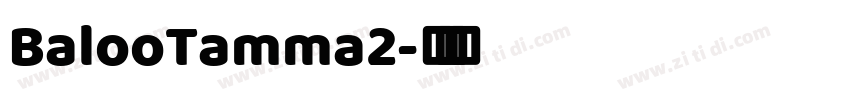 BalooTamma2字体转换