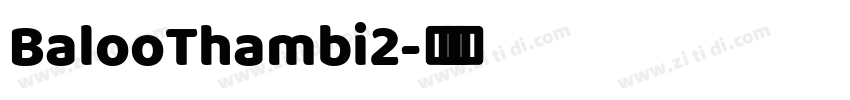 BalooThambi2字体转换