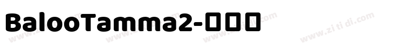 BalooTamma2字体转换