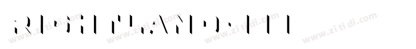 Rightland字体转换