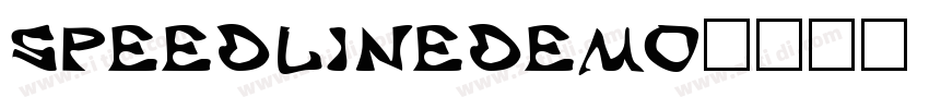 SpeedLineDEMO字体转换