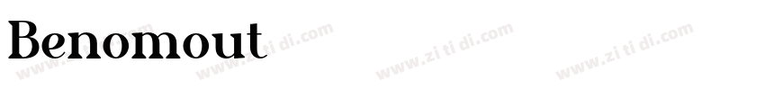 Benomout字体转换