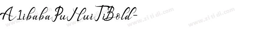 A1ibabaPuHuiTiBold字体转换