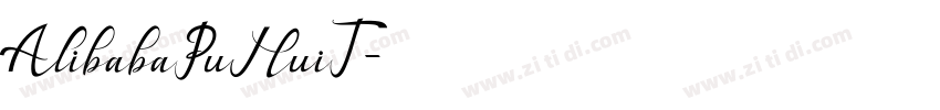AlibabaPuHuiT字体转换