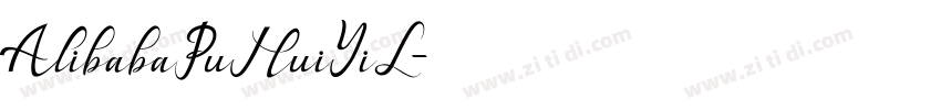 AlibabaPuHuiYiL字体转换