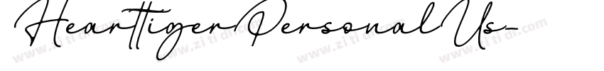 HearttigerPersonalUs字体转换