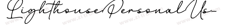 LighthousePersonalUs字体转换