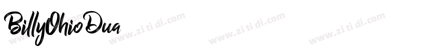 BillyOhioDua字体转换