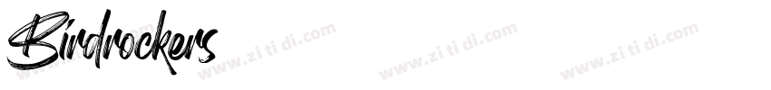 Birdrockers字体转换