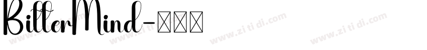 BitterMind字体转换
