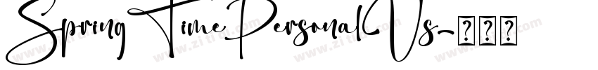 SpringTimePersonalUs字体转换
