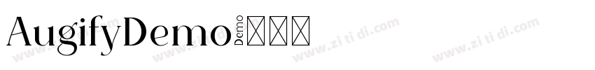 AugifyDemo字体转换
