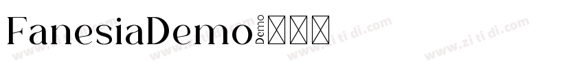 FanesiaDemo字体转换