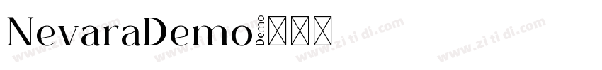 NevaraDemo字体转换