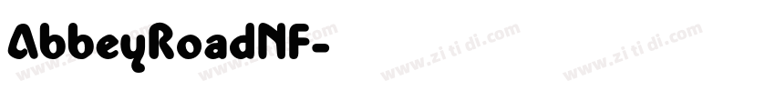 AbbeyRoadNF字体转换