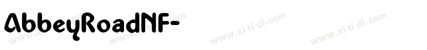 AbbeyRoadNF字体转换