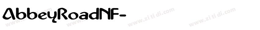 AbbeyRoadNF字体转换