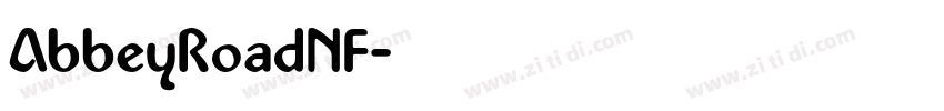 AbbeyRoadNF字体转换
