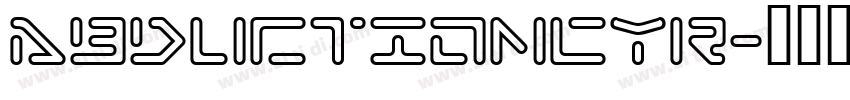 AbductionCyr字体转换