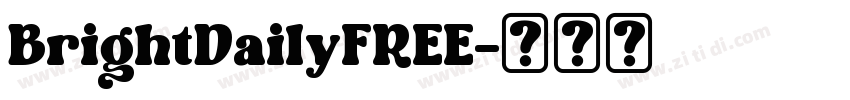 BrightDailyFREE字体转换