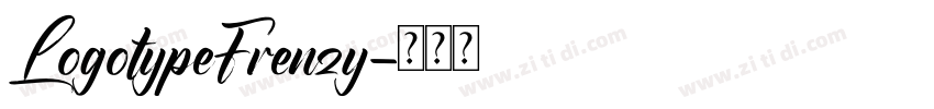 LogotypeFrenzy字体转换