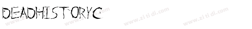 DeadHistoryC字体转换