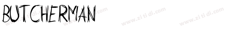 Butcherman字体转换