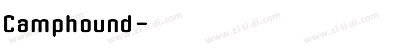Camphound字体转换