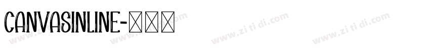 CanvasInline字体转换 CanvasInline字体转换