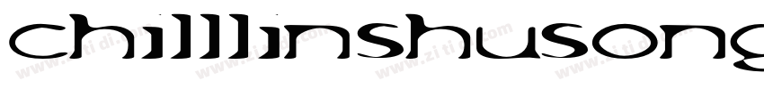 chilllinshusongRegul字体转换