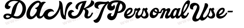 DANKIPersonalUse字体转换 DANKIPersonalUse字体转换