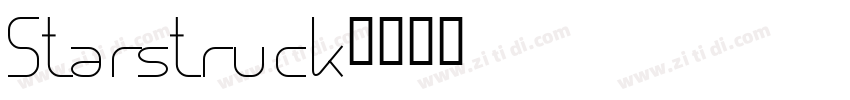Starstruck字体转换
